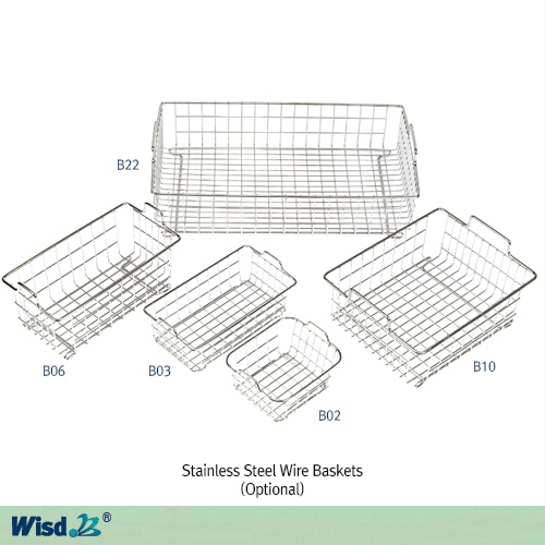 초음파세척기용 Stainless-steel Wire Baskets